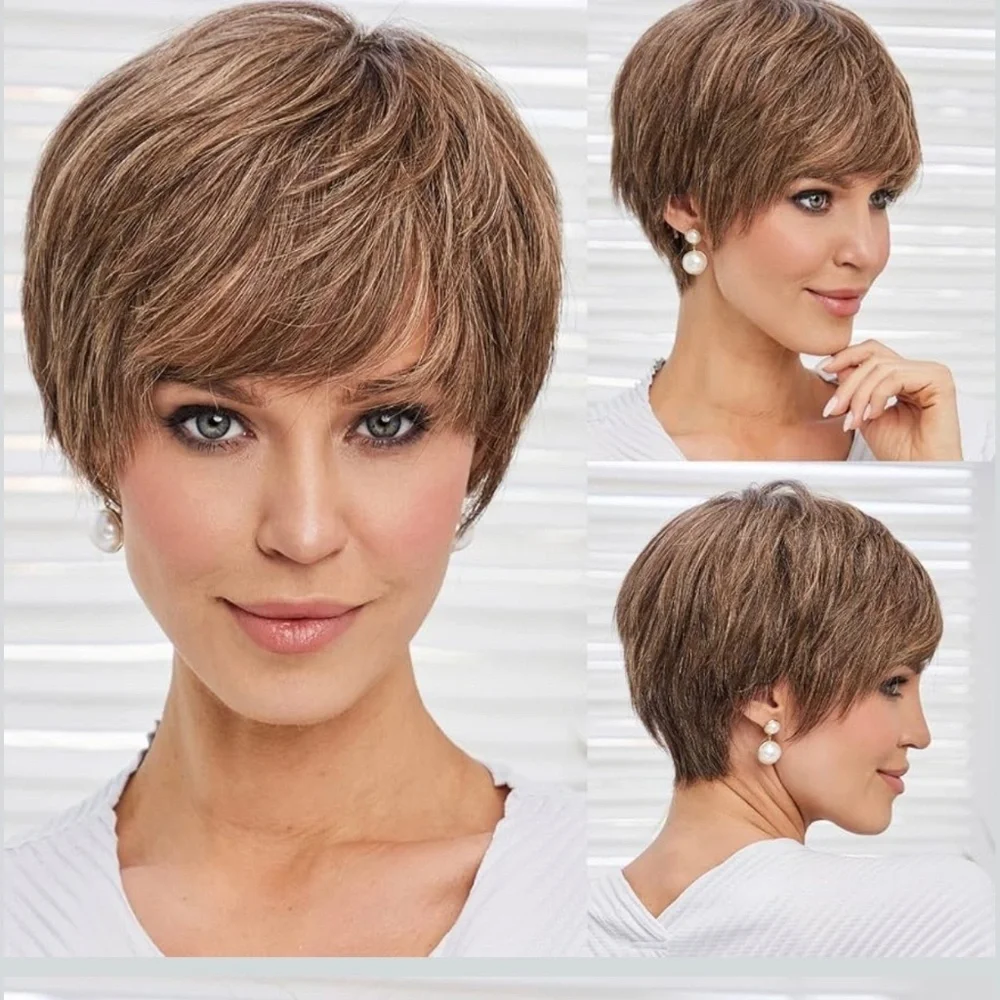 Blooming Hair Pixie Cut Stylish Wig